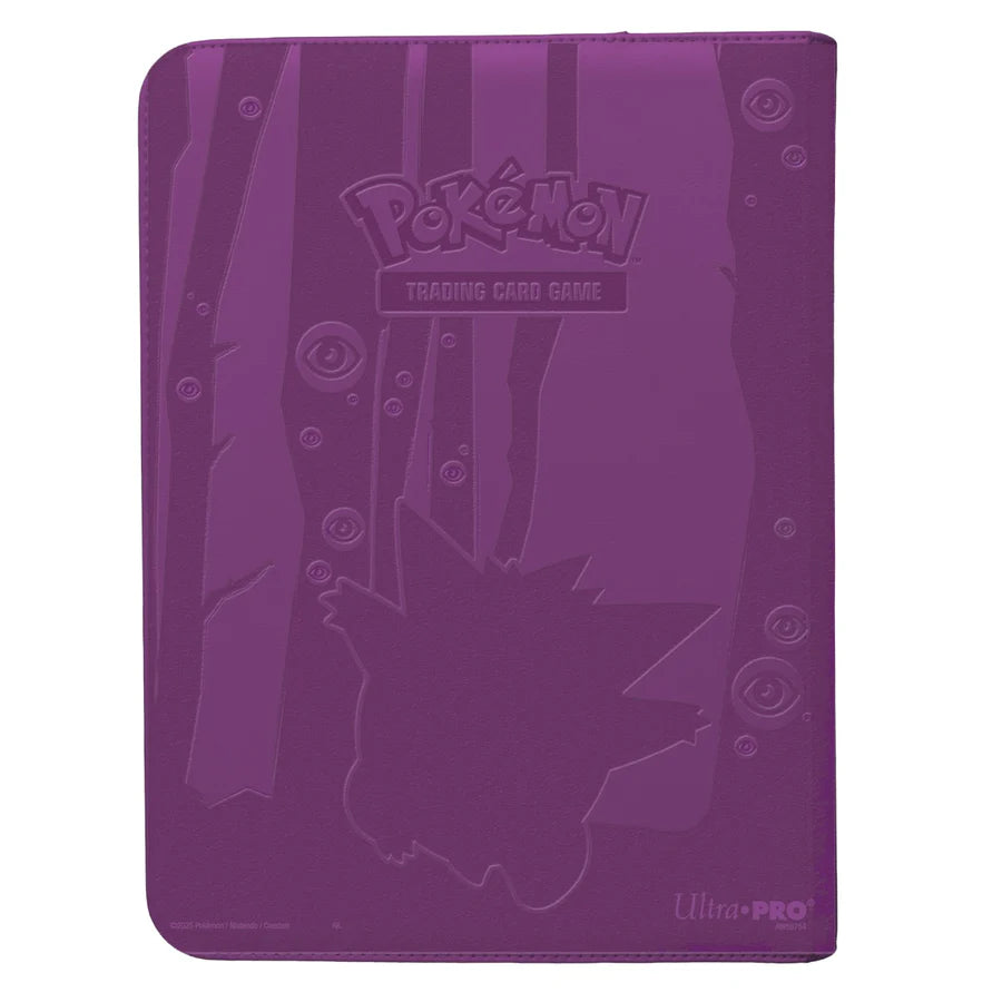 ULTRA PRO: ELITE GENGAR 9-POCKET ZIPPERED PRO BINDER FOR POKÉMON