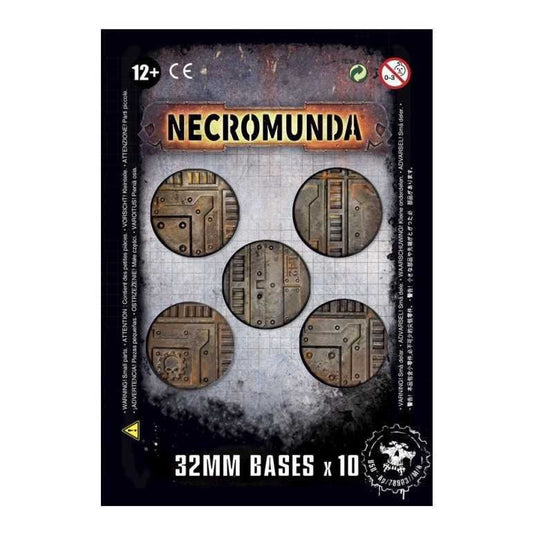 NECROMUNDA: 32MM BASES (X10)