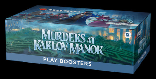 MURDERS AT KARLOV MANOR PLAY BOOSTER DISPLAY BOX