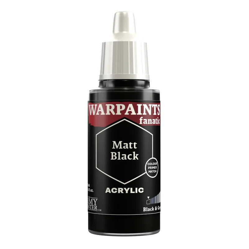 ARMY PAINTER: WARPAINTS FANATIC MATT BLACK
