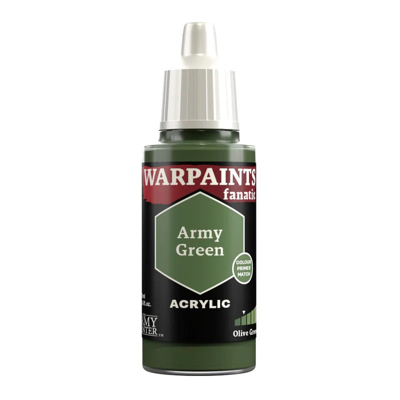 ARMY PAINTER: WARPAINTS FANATIC ARMY GREEN