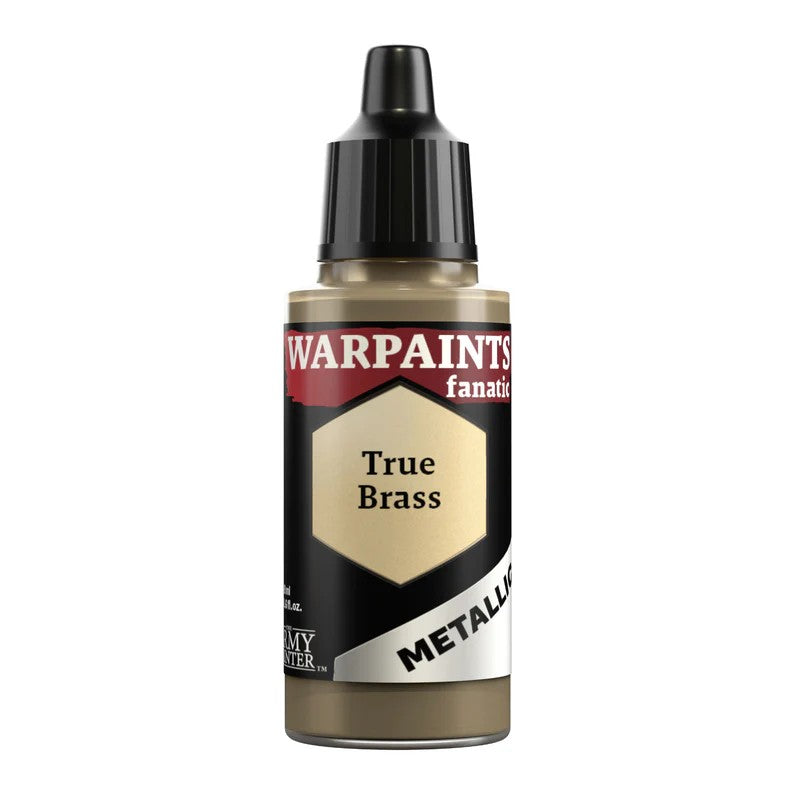 ARMY PAINTER: WARPAINTS FANATIC METALLIC TRUE BRASS