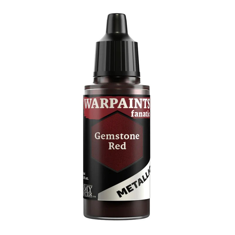 ARMY PAINTER: WARPAINTS FANATIC METALLIC GEMSTONE RED
