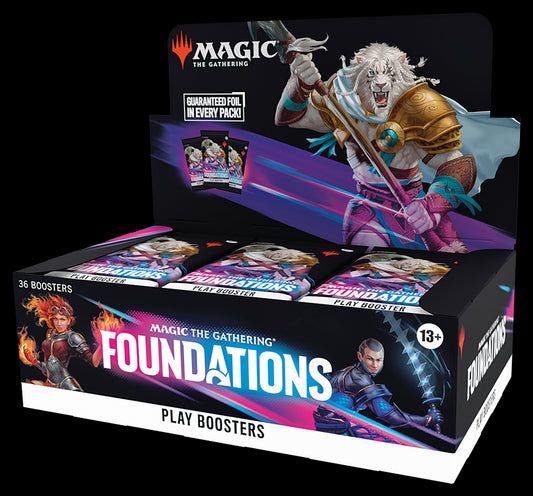 MAGIC: THE GATHERING FOUNDATIONS PLAY BOOSTER DISPLAY