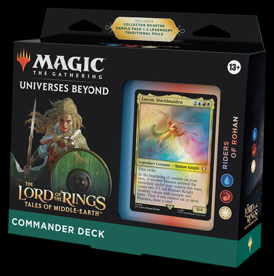 MAGIC: THE GATHERING - COMMANDER DECK - THE LORD OF THE RINGS: TALES OF MIDDLE-EARTH: RIDERS OF ROHAN