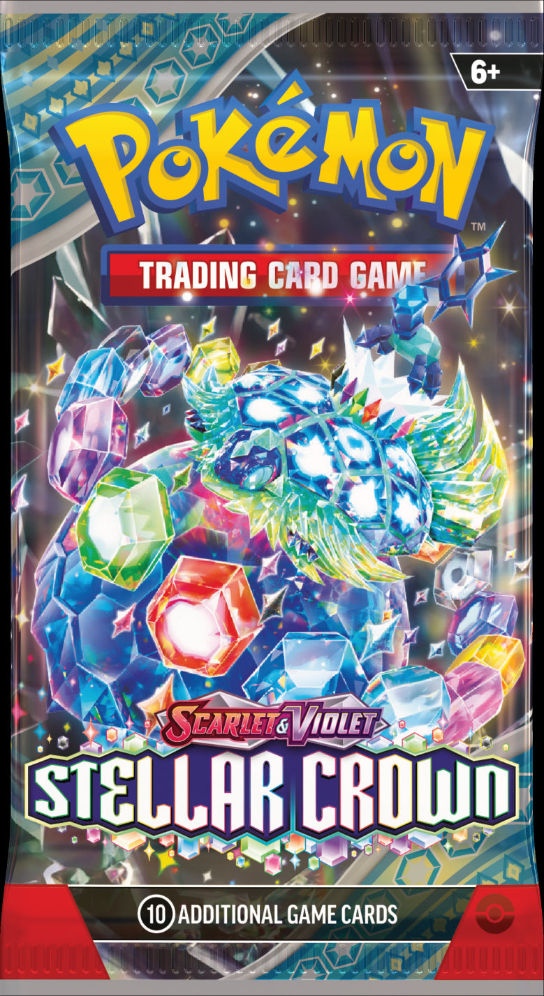 POKEMON TCG: SCARLET & VIOLET - STELLAR CROWN BOOSTER PACK