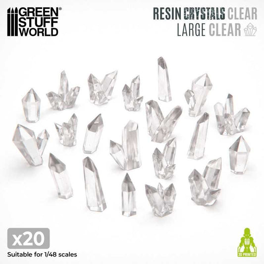 GREEN STUFF WORLD: RESIN CRYSTALS CLEAR (LARGE)