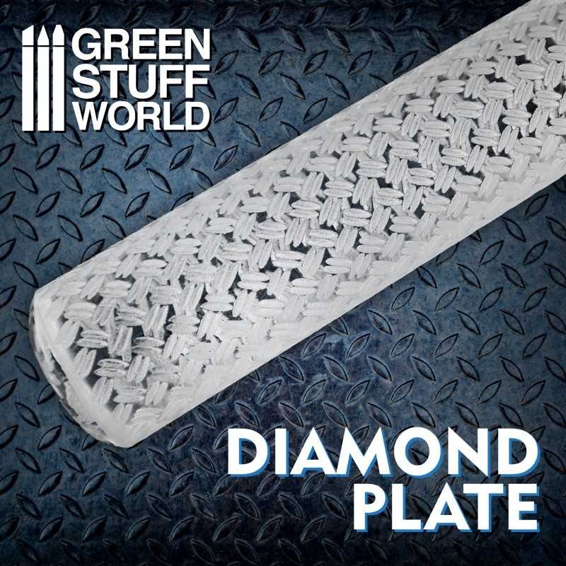 GREEN STUFF WORLD: DIAMOND PLATE (ROLL PIN)