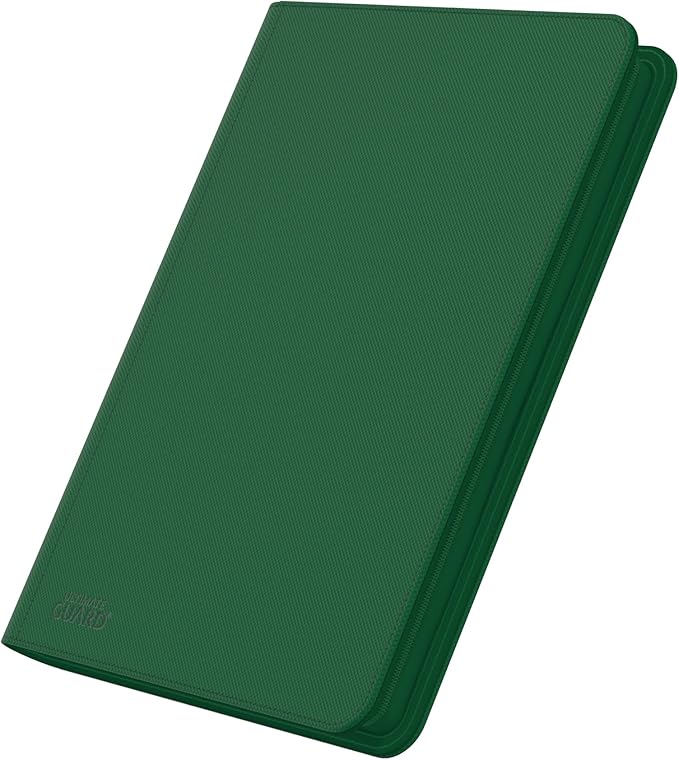 ULTIMATE GUARD : ZIPFOLIO 360 - 18-POCKET - XENOSKIN - GREEN