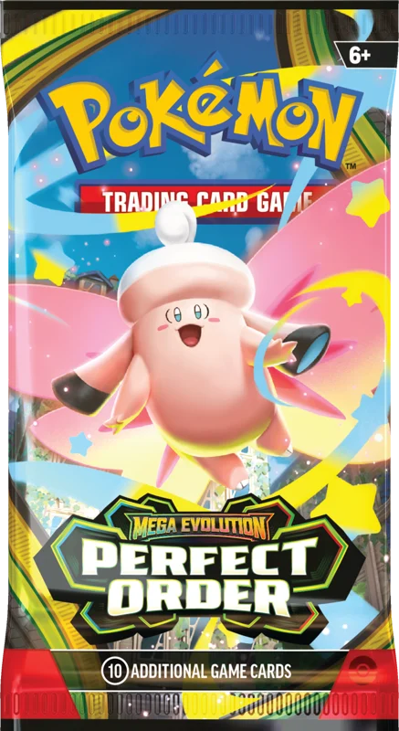 POKÉMON TCG: MEGA EVOLUTION – PERFECT ORDER BOOSTER DISPLAY
