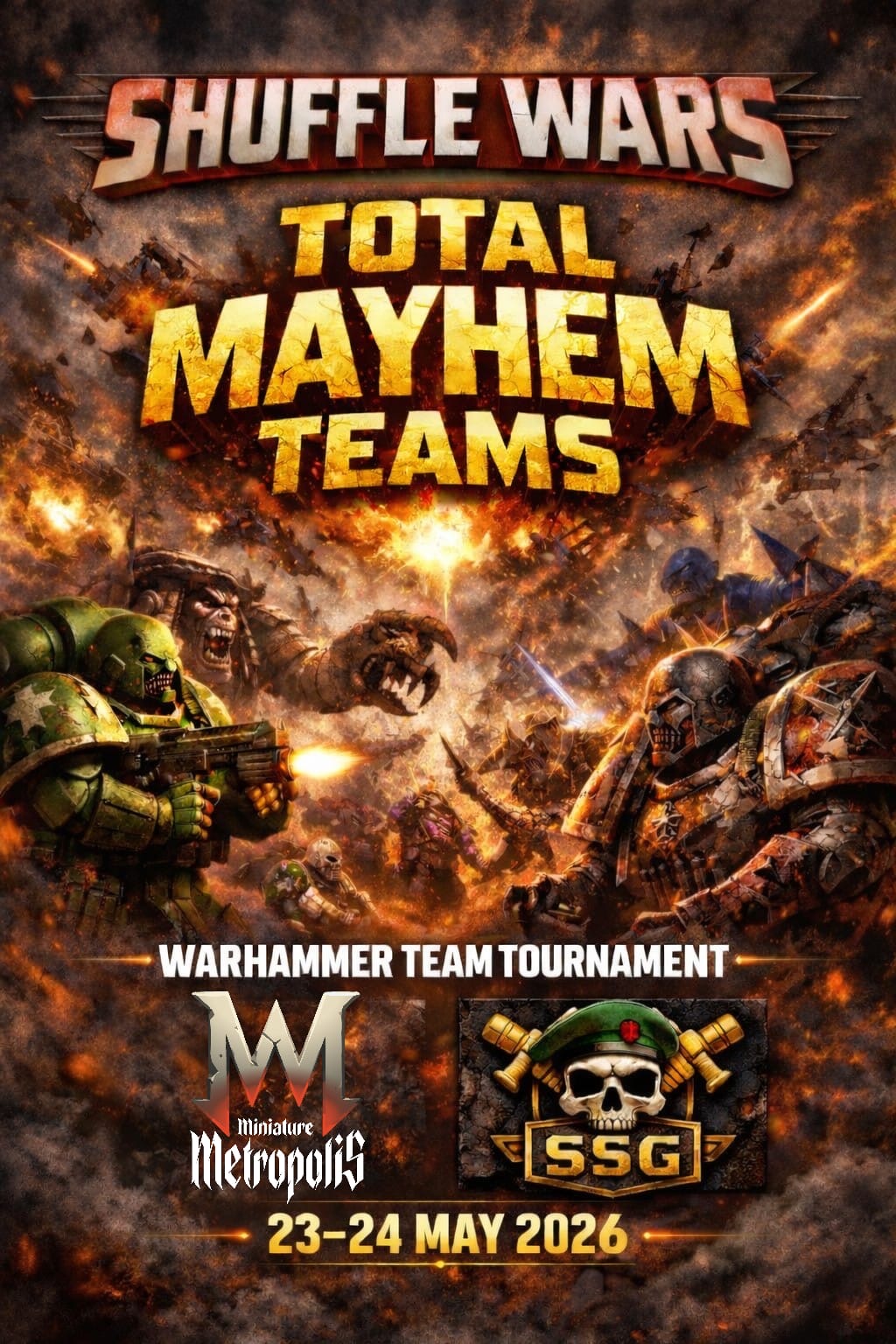 SHUFFLE WARS: TOTAL MAYHEM TEAMS