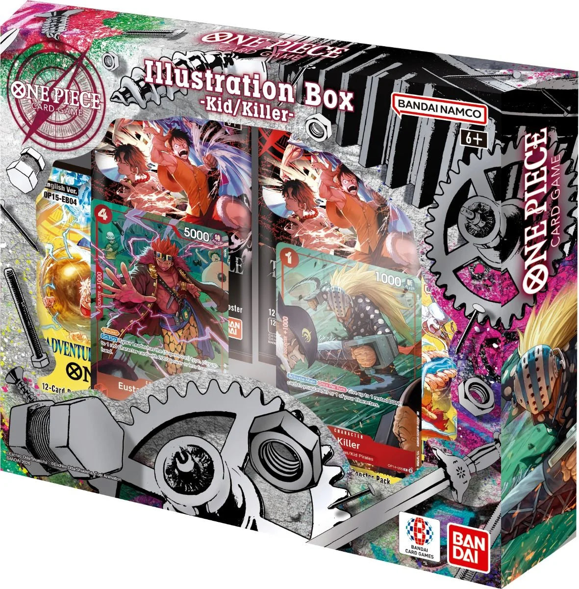 ONE PIECE CARD GAME - ILLUSTRATION BOX VOL.8 (MAX 2 PER KUND)