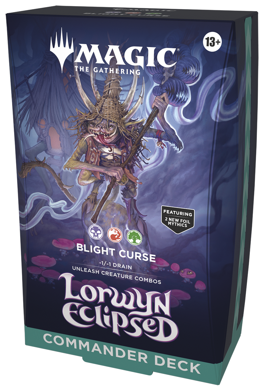 LORWYN ECLIPSED COMMANDER DECK - BLIGHT CURSE