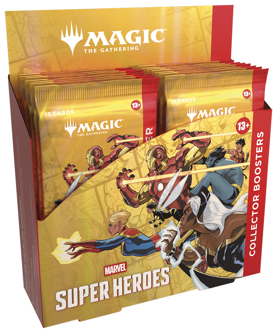MAGIC: THE GATHERING - MARVEL SUPER HEROES COLLECTOR BOOSTER DISPLAY (12)