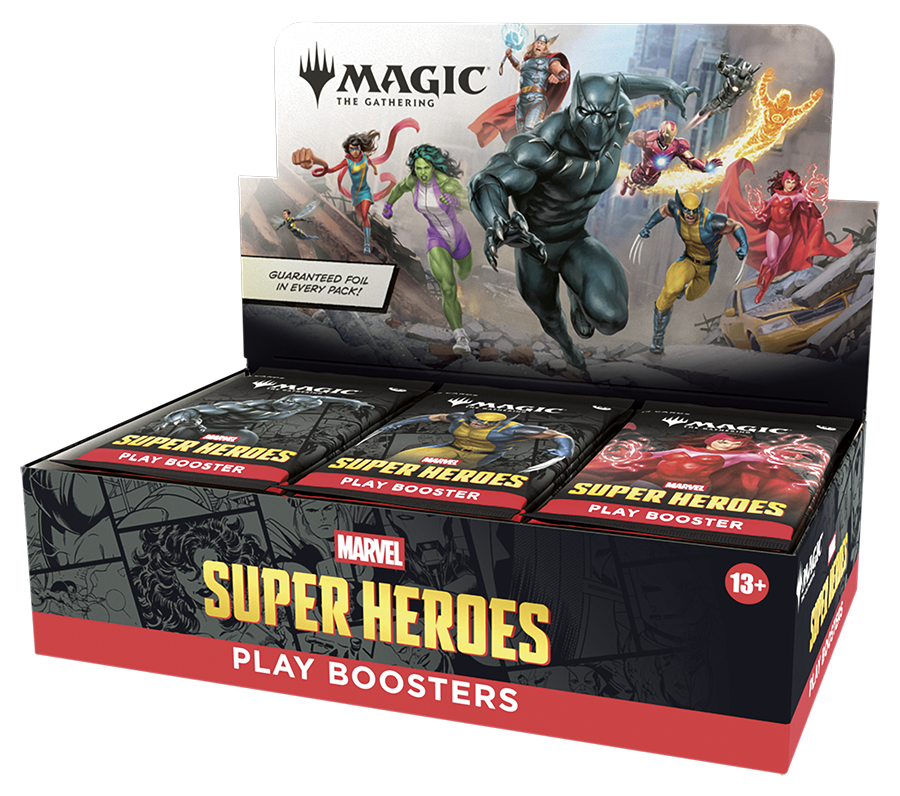 MAGIC: THE GATHERING - MARVEL SUPER HEROES PLAY BOOSTER DISPLAY (30)
