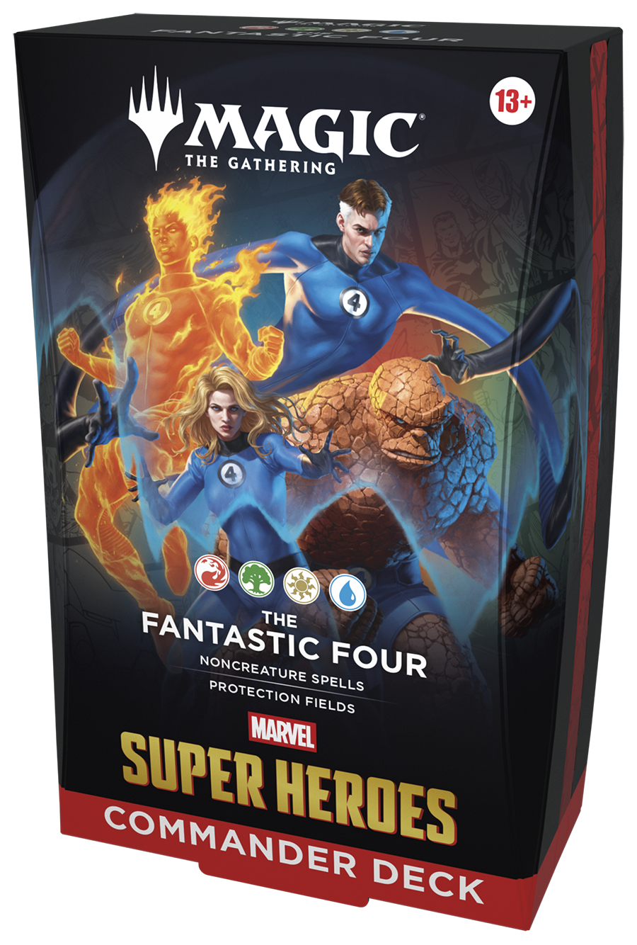 MAGIC: THE GATHERING - MARVEL SUPER HEROES COMMANDER DECK - FANTASTIC FOUR