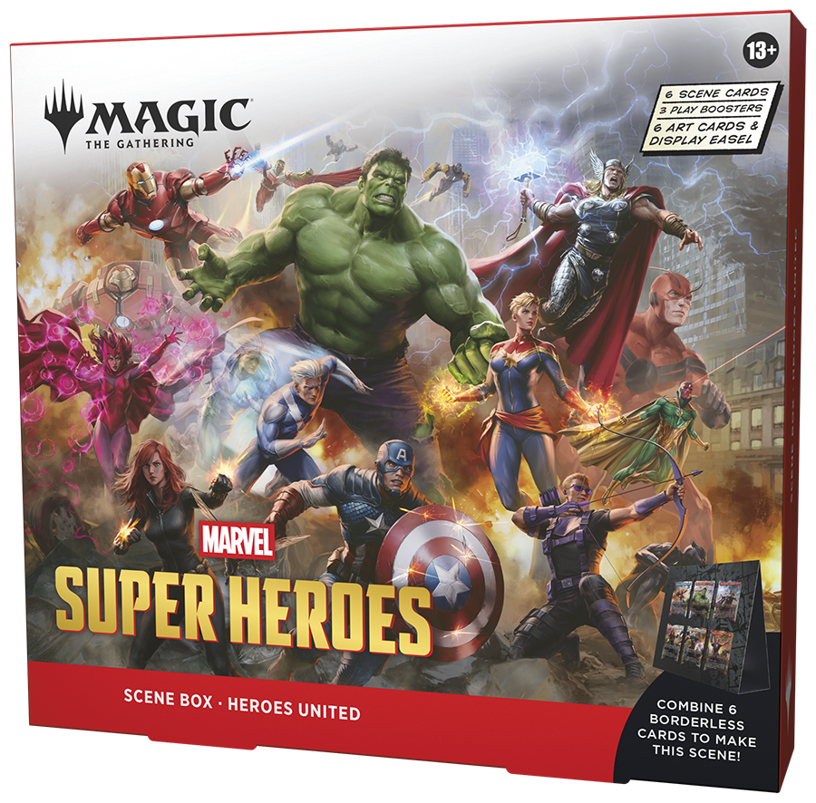 MAGIC: THE GATHERING - MARVEL SUPER HEROES SCENE BOX HEROES UNITED