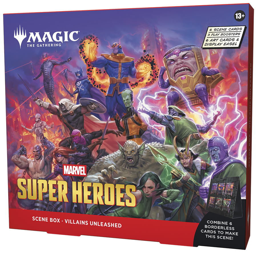 MAGIC: THE GATHERING - MARVEL SUPER HEROES SCENE BOX VILLAINS UNLEASHED