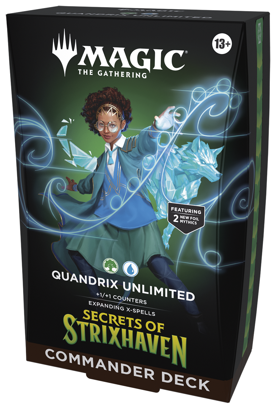 MAGIC: THE GATHERING - SECRETS OF STRIXHAVEN COMMANDER DECK - QUANDRIX UNLIMITED