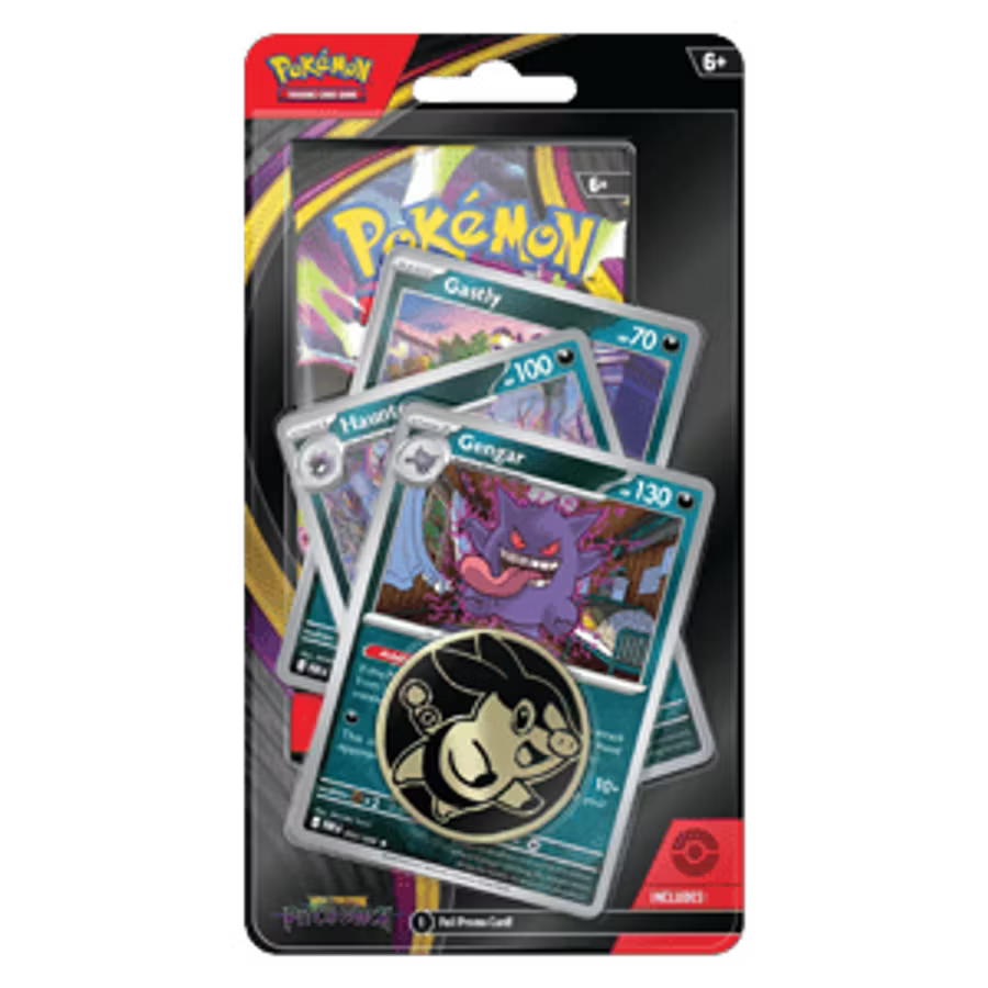 POKÉMON TCG: MEGA EVOLUTION 5 PREMIUM CHECKLANE GENGAR