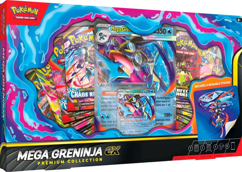 POKÉMON TCG: MEGA GRENINJA EX PREMIUM COLLECTION