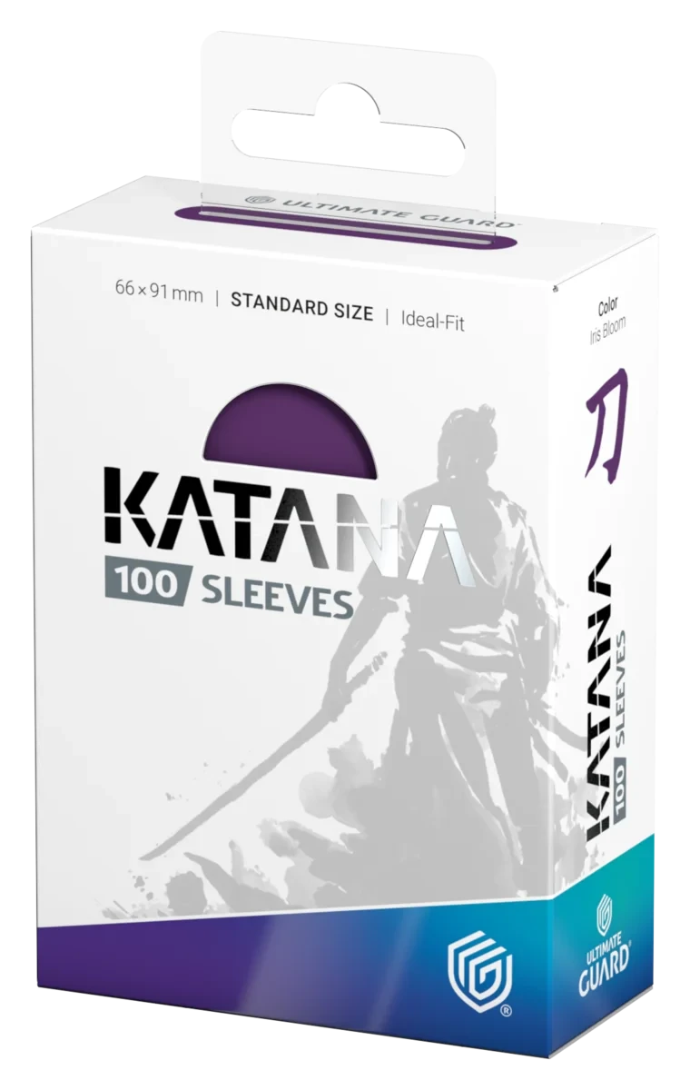 ULTIMATE GUARD KATANA SLEEVES IRIS BLOOM (100)