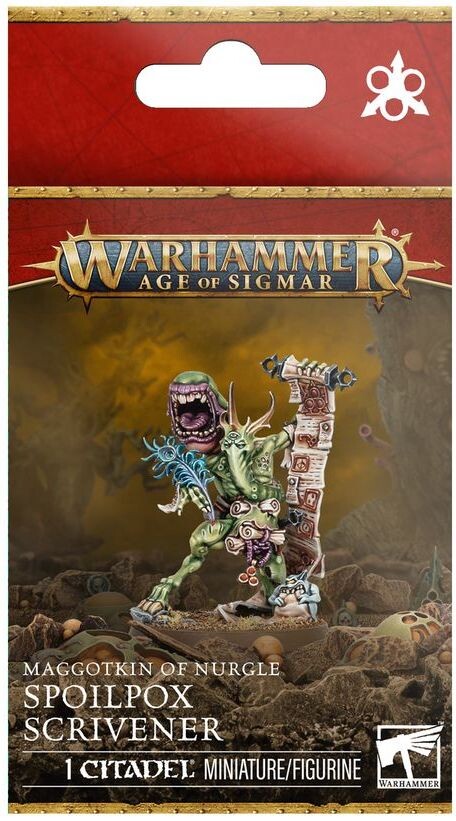 MAGGOTKIN OF NURGLE: SPOILPOX SCRIVENER
