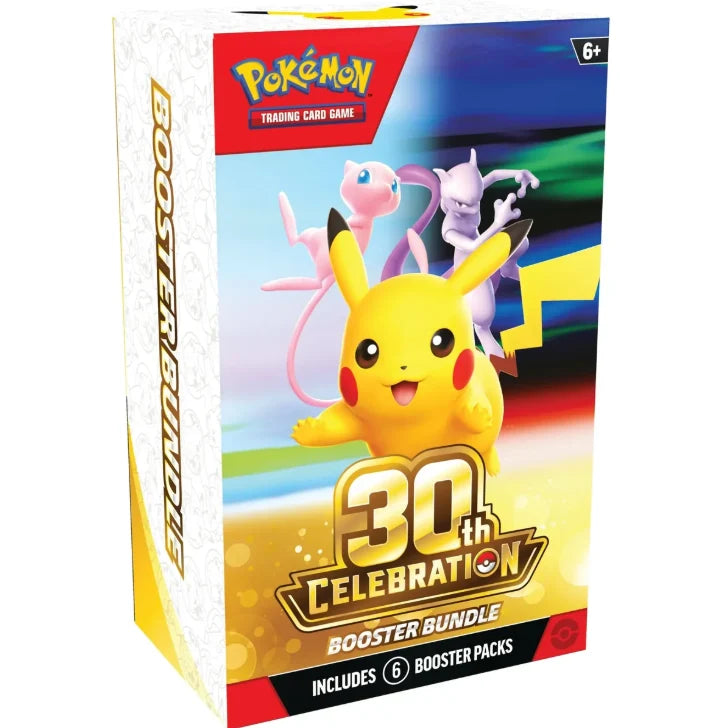 POKÉMON TCG: 30TH CELEBRATION BOOSTER BUNDLE (MAX 2 PER KUND)