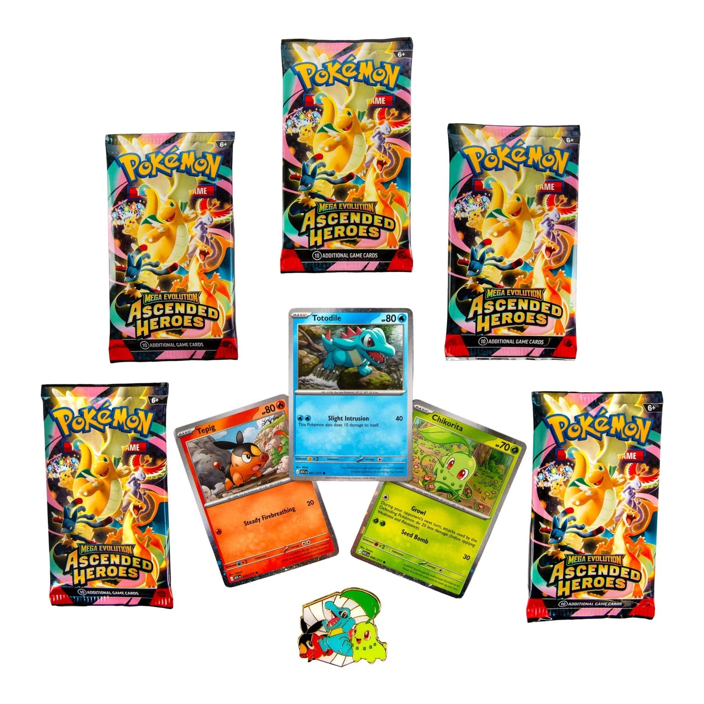 POKEMON TCG: MEGA EVOLUTION – ASCENDED HEROES FIRST PARTNERS DELUXE PIN COLLECTION