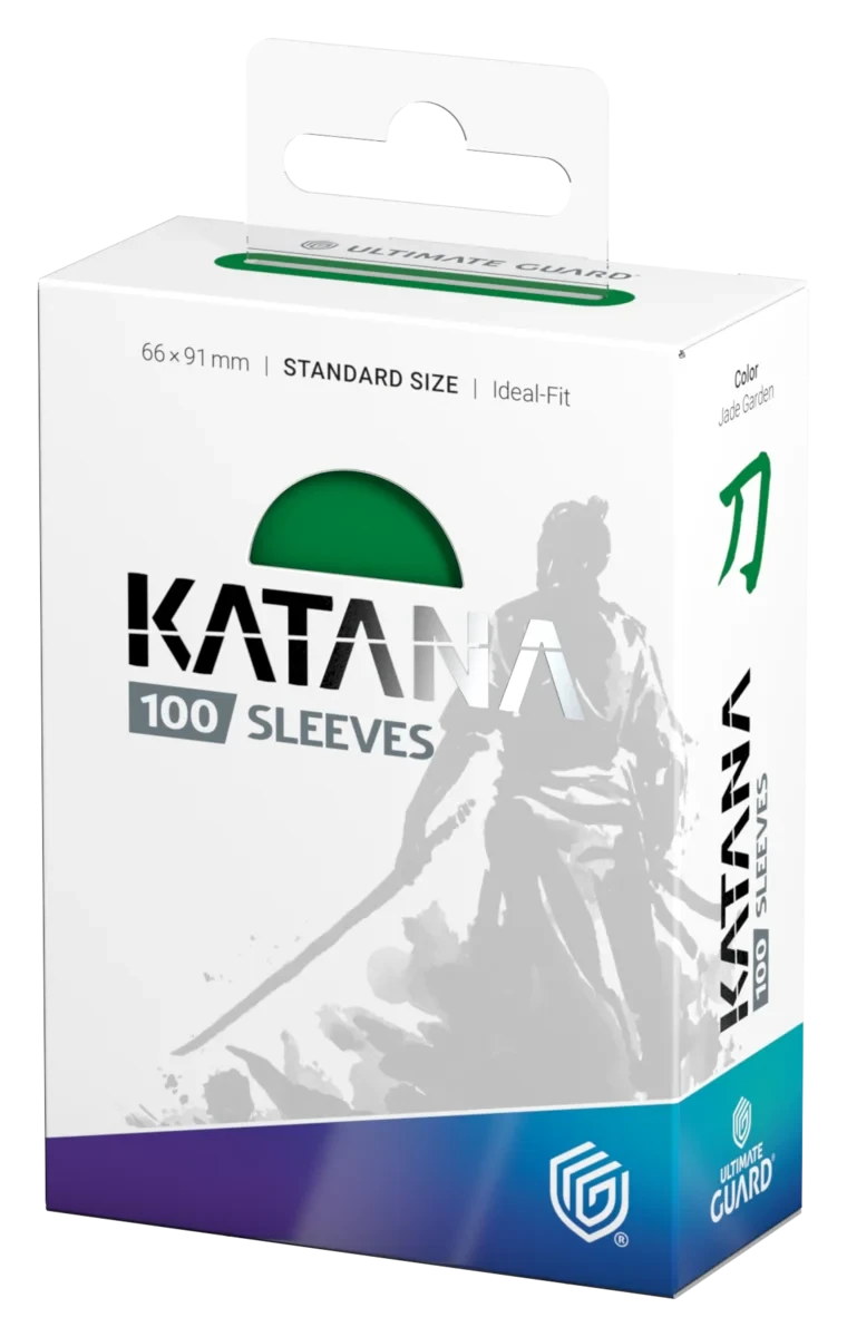 ULTIMATE GUARD KATANA SLEEVES JADE GARDEN (100)