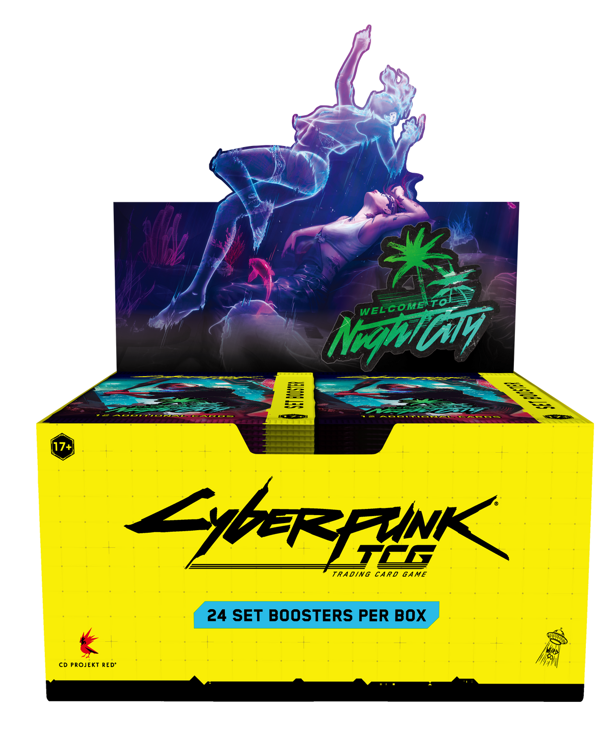 CYBERPUNK TCG - WELCOME TO NIGHT CITY BOOSTER DISPLAY (24 PACKS)