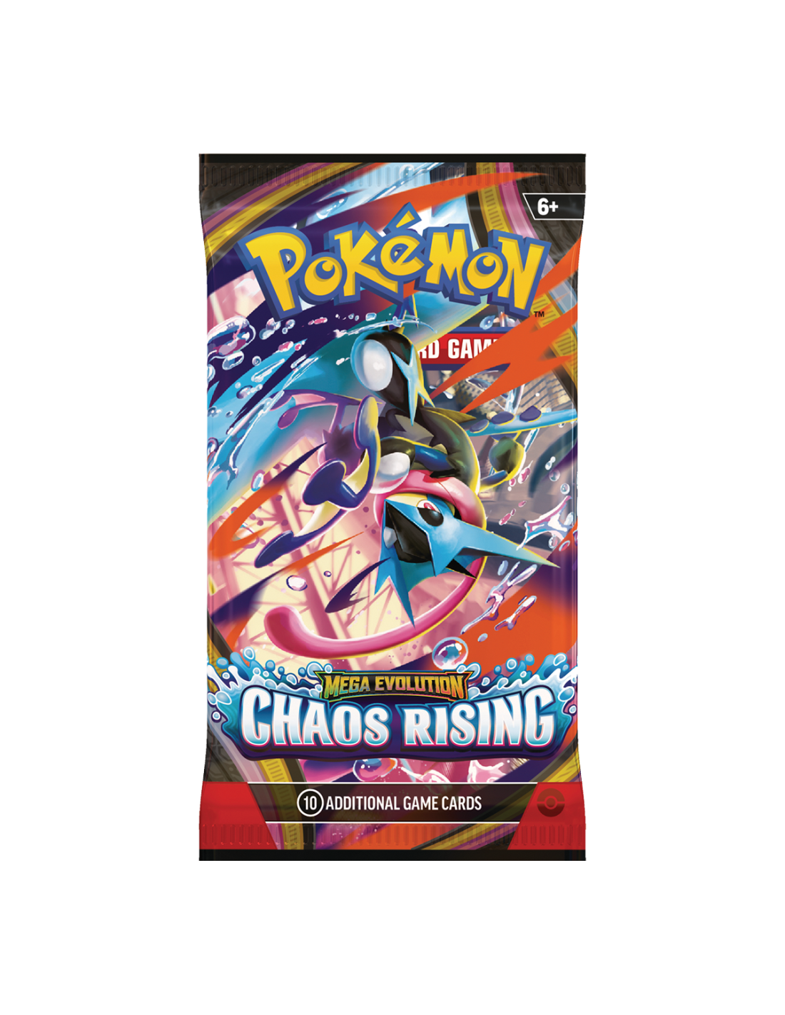 POKEMON TCG: MEGA EVOLUTION – CHAOS RISING BOOSTER PACK
