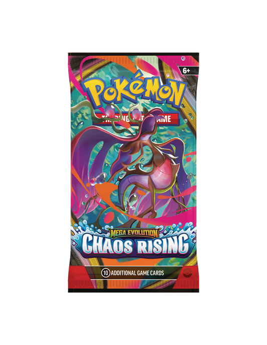POKEMON TCG: MEGA EVOLUTION – CHAOS RISING BOOSTER PACK
