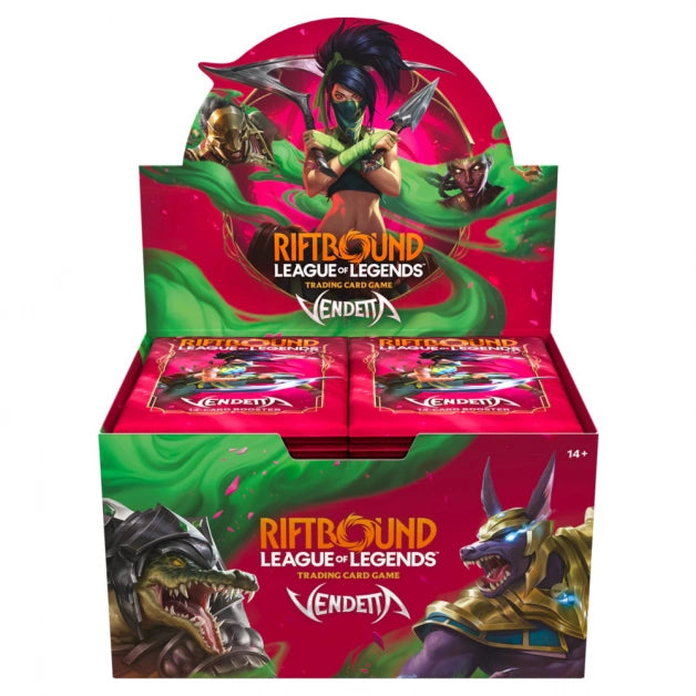 RIFTBOUND: LEAGUE OF LEGENDS TCG – VENDETTA BOOSTER DISPLAY (MAX 1 PER KUND)