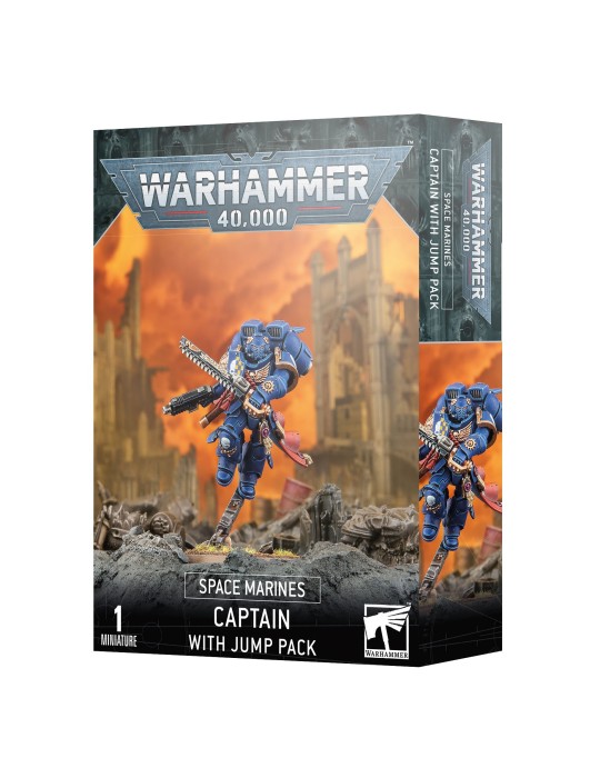 SPACE MARINES: CAPTAIN WITH JUMP PACK