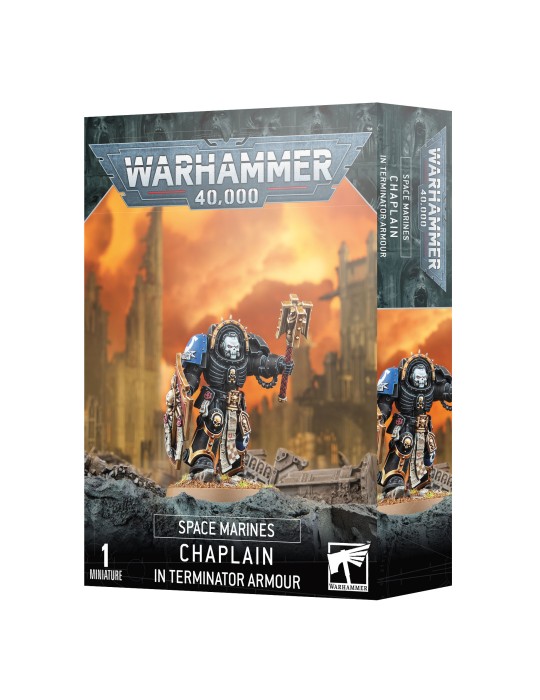 SPACE MARINES: CHAPLAIN IN TERMINATOR ARMOUR