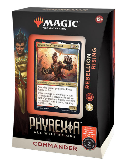 PHYREXIA ALL WILL BE ONE: REBELLION RISING COMMANDER DECK