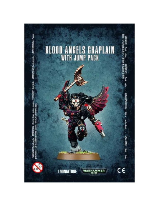 BLOOD ANGELS: CHAPLAIN WITH JUMP PACK