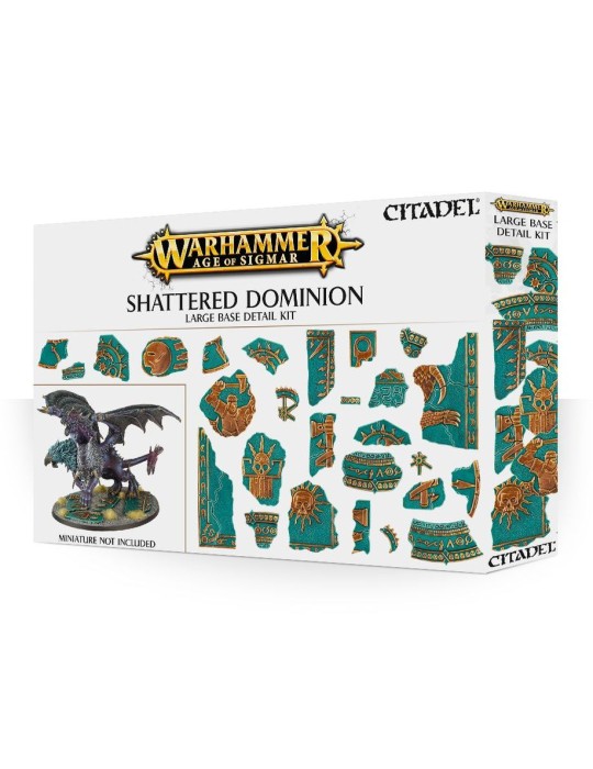 AGE OF SIGMAR: SHATTERED DOMINION LARGE BASE DETAIL