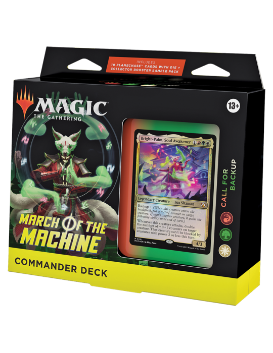 MARCH OF THE MACHINE - CALL FOR BACKUP COMMANDER DECK