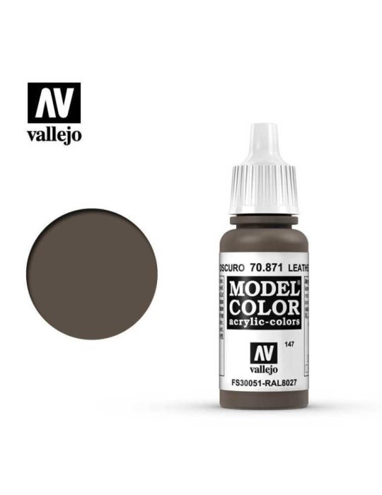 VALLEJO: LEATHER BROWN