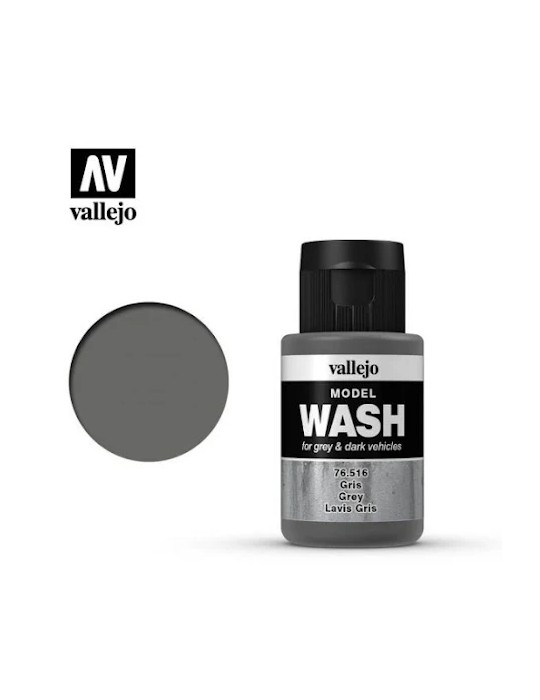 VALLEJO: MODEL WASH 35ML. GREY WASH