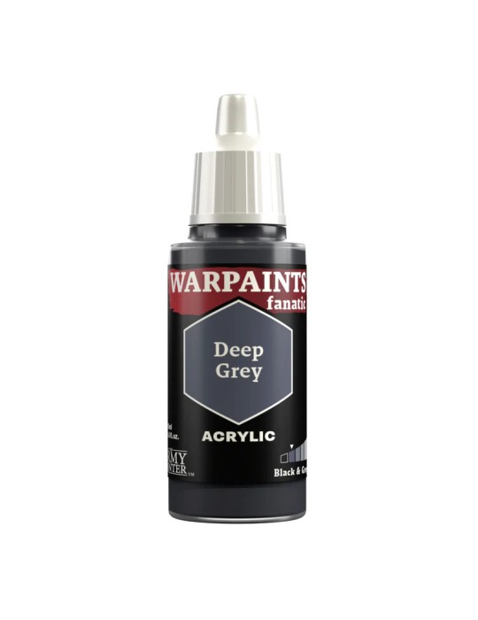 ARMY PAINTER: WARPAINTS FANATIC DEEP GREY