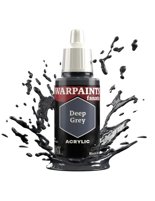 ARMY PAINTER: WARPAINTS FANATIC DEEP GREY