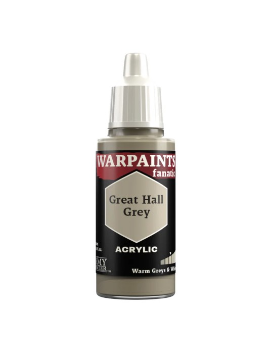 ARMY PAINTER: WARPAINTS FANATIC GREAT HALL GREY