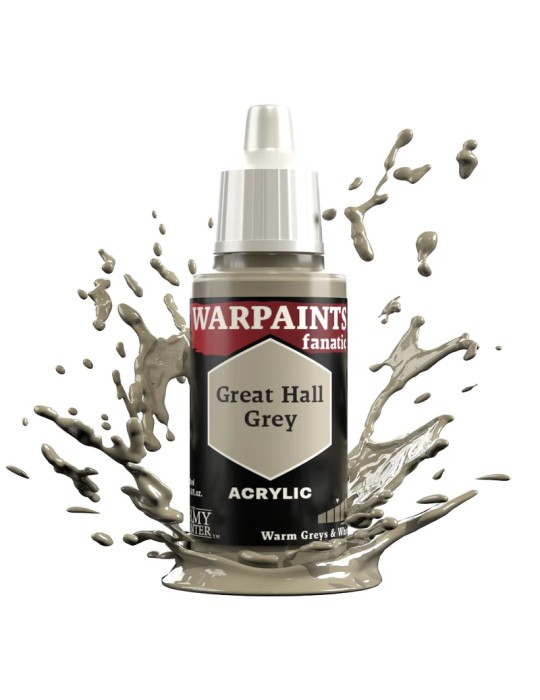 ARMY PAINTER: WARPAINTS FANATIC GREAT HALL GREY