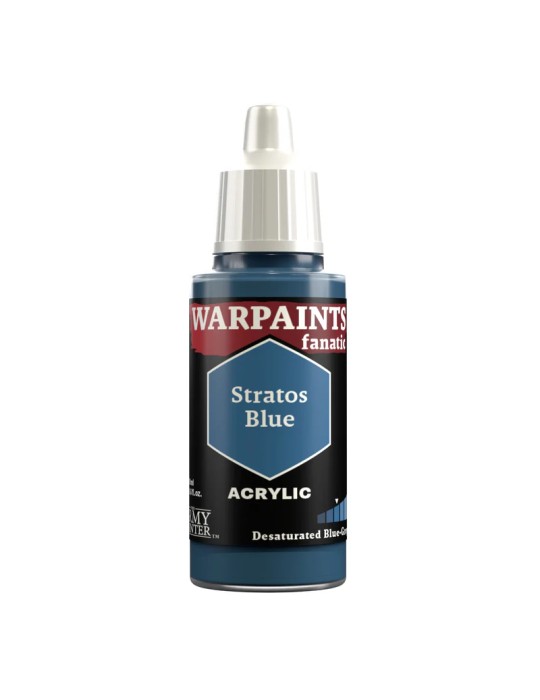 ARMY PAINTER: WARPAINTS FANATIC STRATOS BLUE