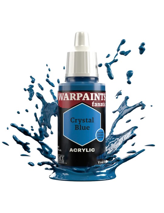 ARMY PAINTER: WARPAINTS FANATIC CRYSTAL BLUE