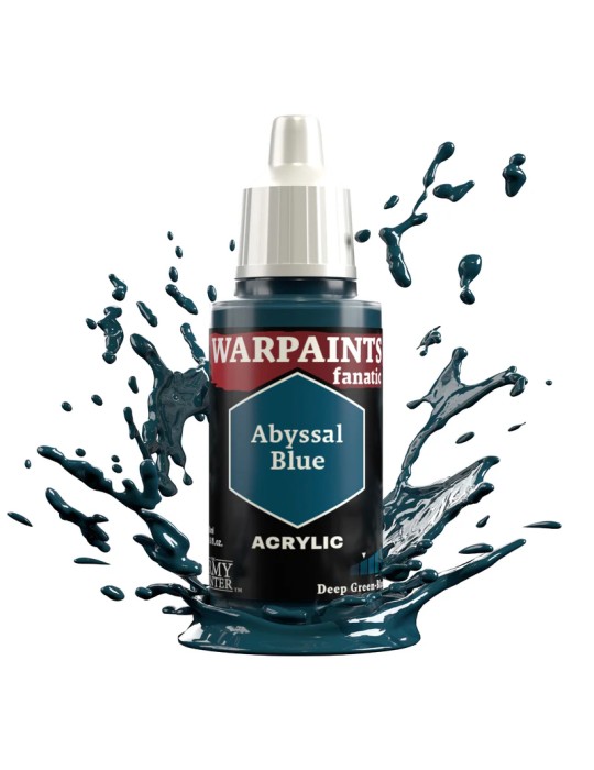 ARMY PAINTER: WARPAINTS FANATIC ABYSSAL BLUE