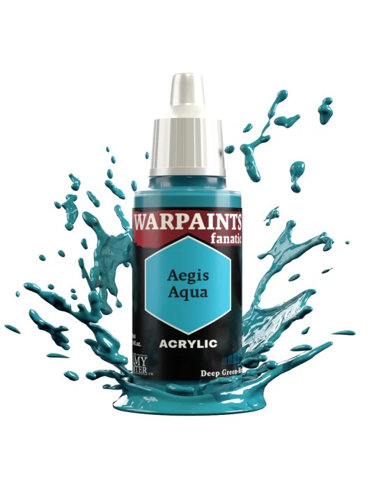 ARMY PAINTER: WARPAINTS FANATIC AEGIS AQUA